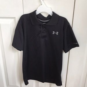 Boys Under Armour heatgear polo shirt
